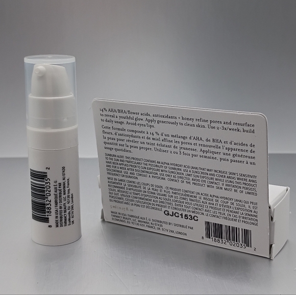 5 For $25 Item🌸 Farmacy Honeymoon Glow AHA Resurfacing Night Serum - Picture 2 of 2